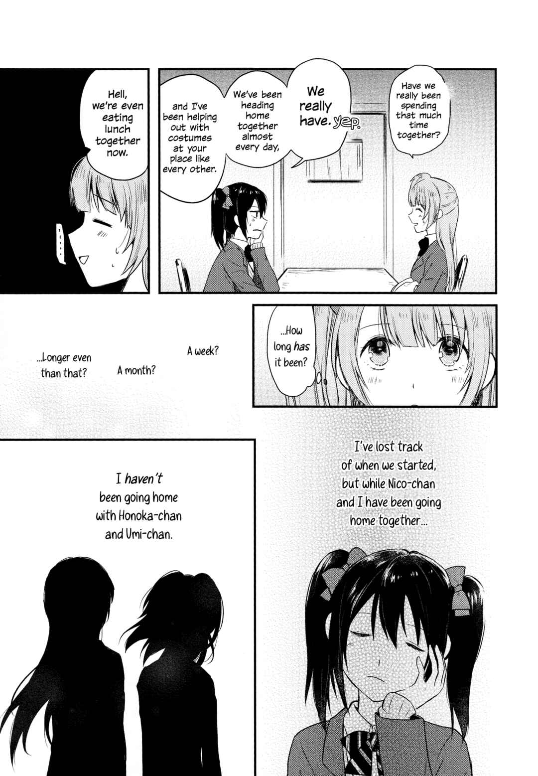 Page 7 Chapter 1 Love Live! - Secret Weekend (Doujinshi)