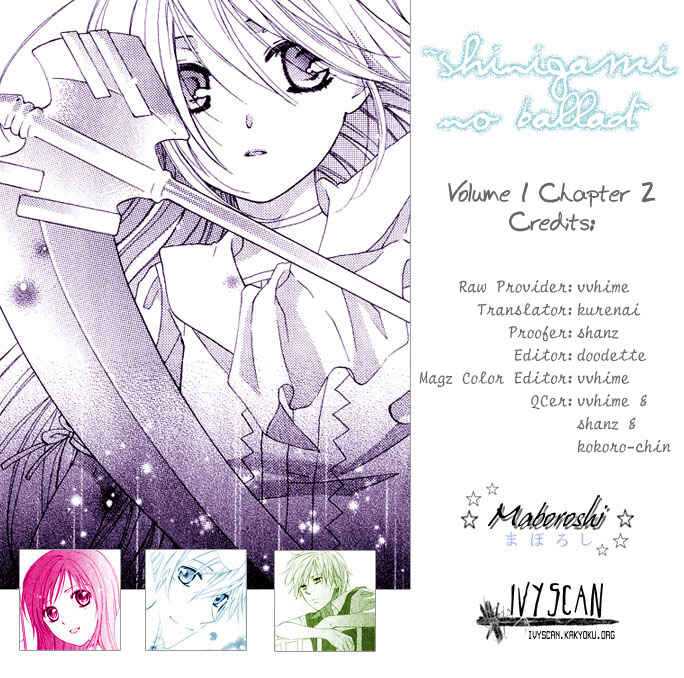 Page 1 Chapter 2 Shinigami no Ballad