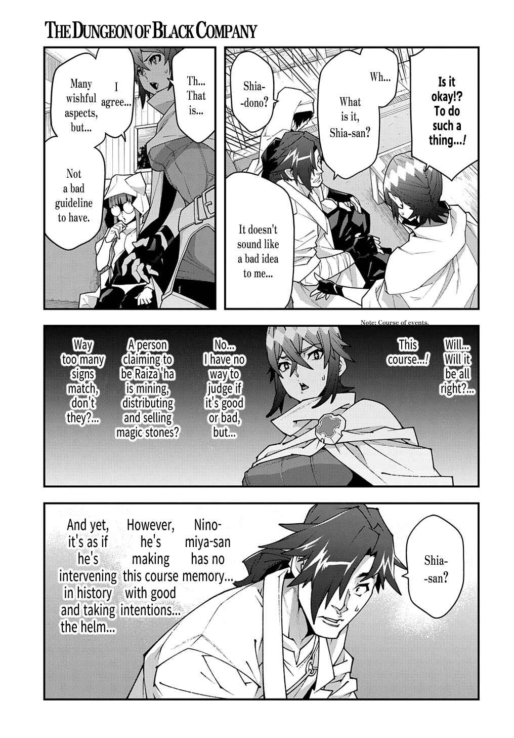 Page 14 Chapter 35 Meikyuu Black Company