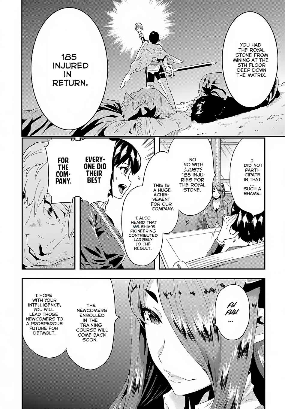 Page 34 Chapter 5 Meikyuu Black Company