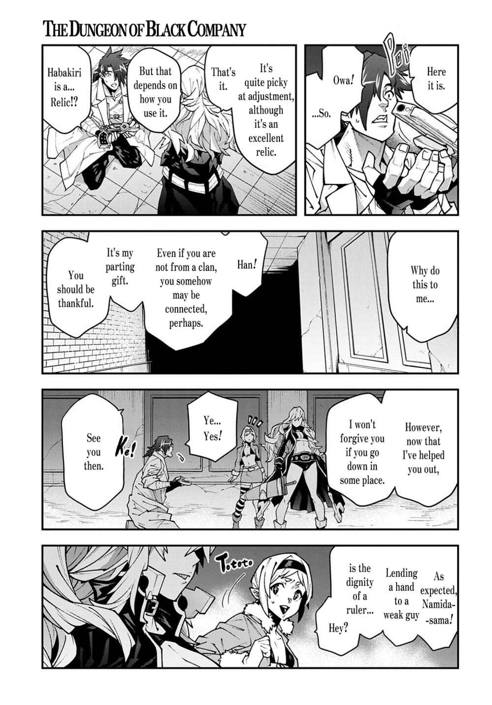 Page 14 Chapter 32 Meikyuu Black Company