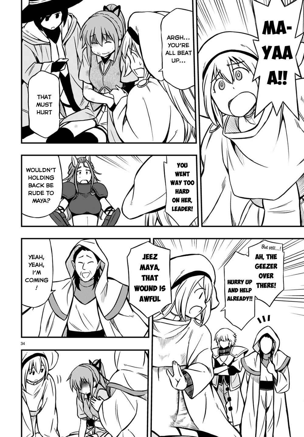 Page 34 Chapter 24 Hazure Aka Madoushi wa Kenja Time ni Musou Suru