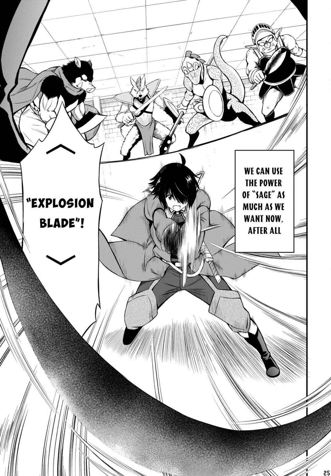 Page 26 Chapter 23 Hazure Aka Madoushi wa Kenja Time ni Musou Suru