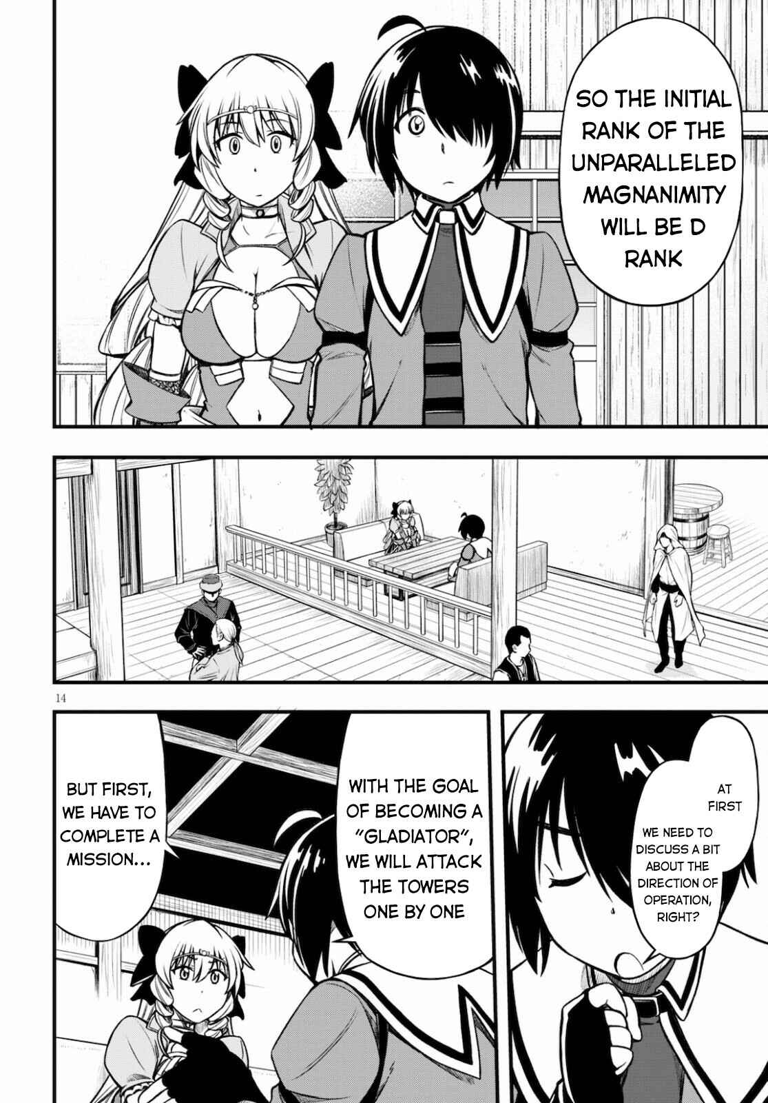 Page 16 Chapter 14 Hazure Aka Madoushi wa Kenja Time ni Musou Suru