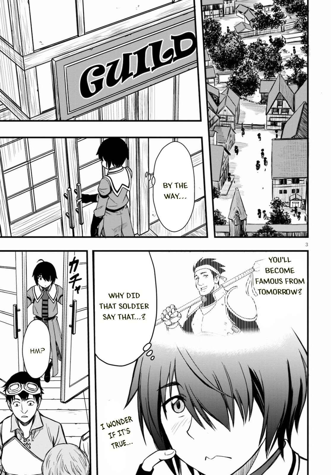 Page 4 Chapter 3 Hazure Aka Madoushi wa Kenja Time ni Musou Suru
