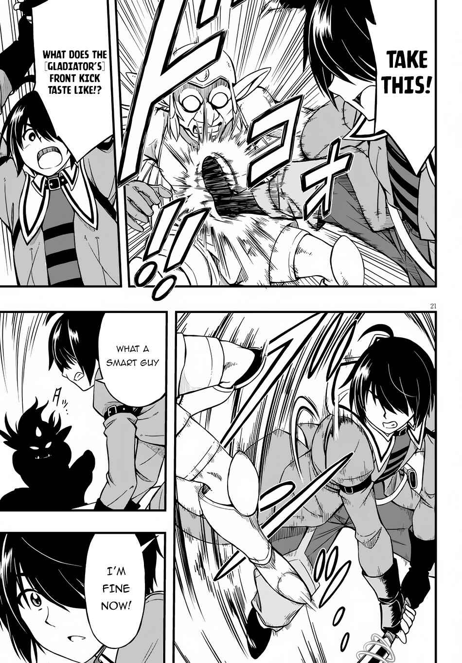 Page 22 Chapter 4 Hazure Aka Madoushi wa Kenja Time ni Musou Suru