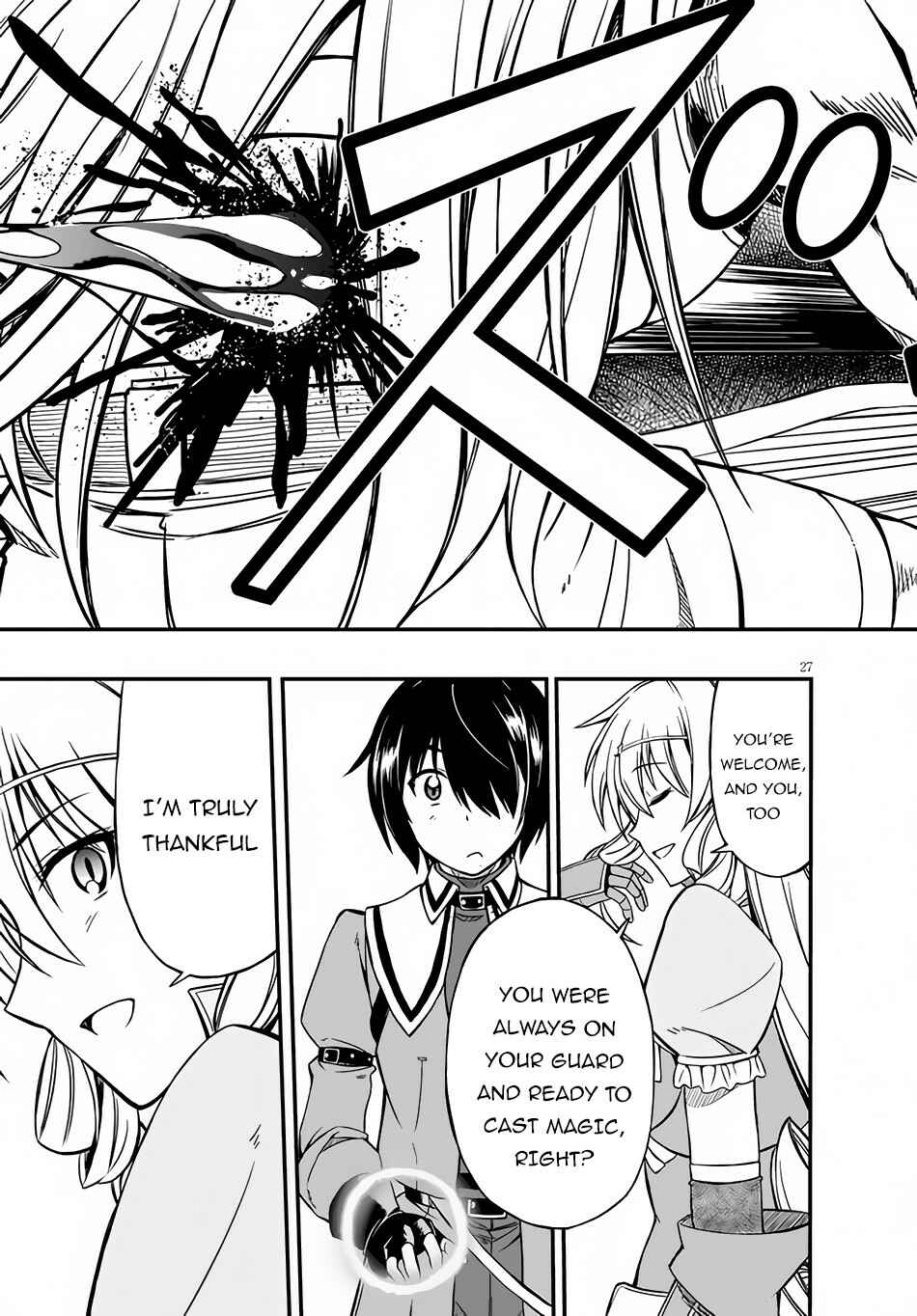 Page 28 Chapter 4 Hazure Aka Madoushi wa Kenja Time ni Musou Suru