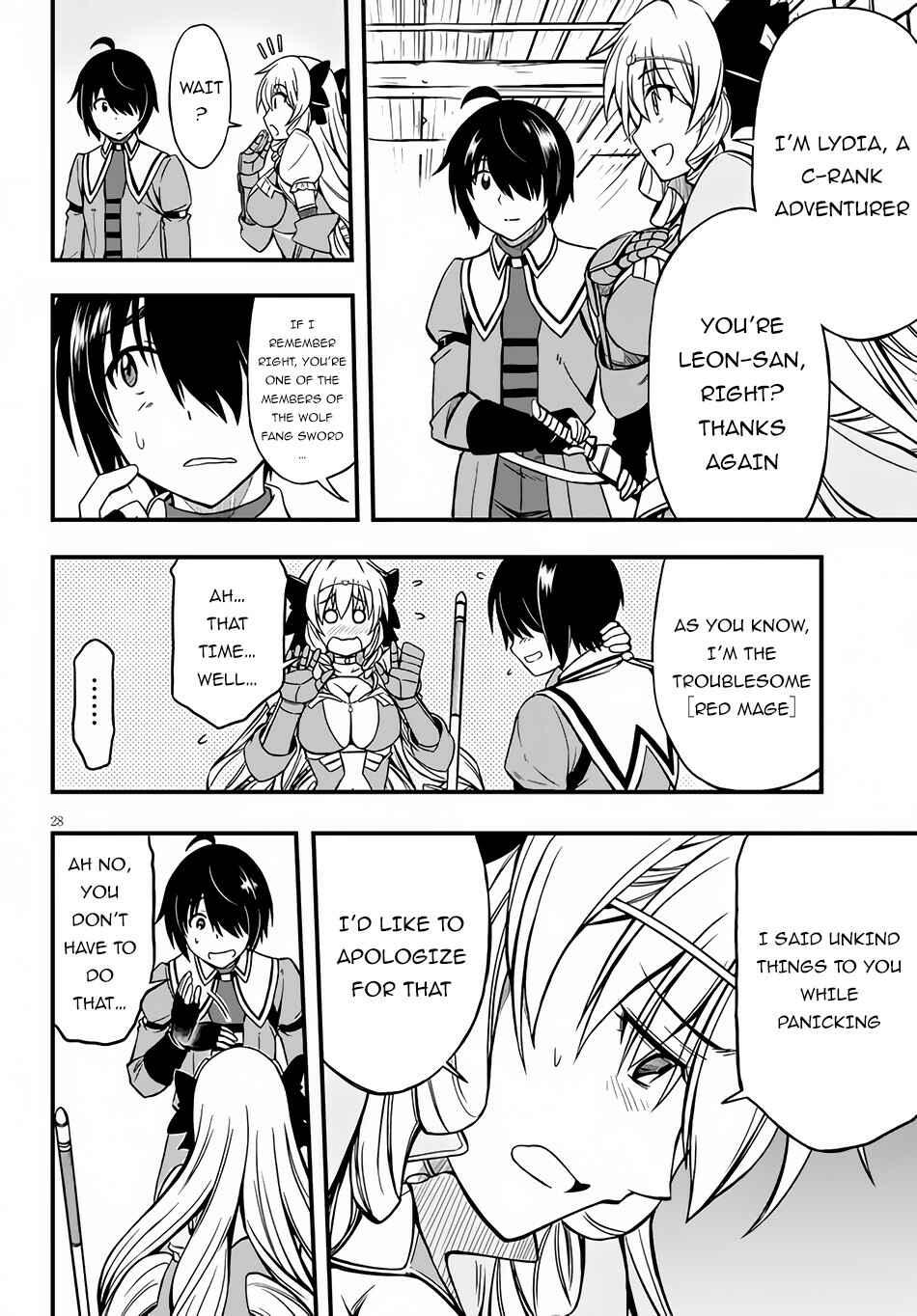Page 29 Chapter 4 Hazure Aka Madoushi wa Kenja Time ni Musou Suru