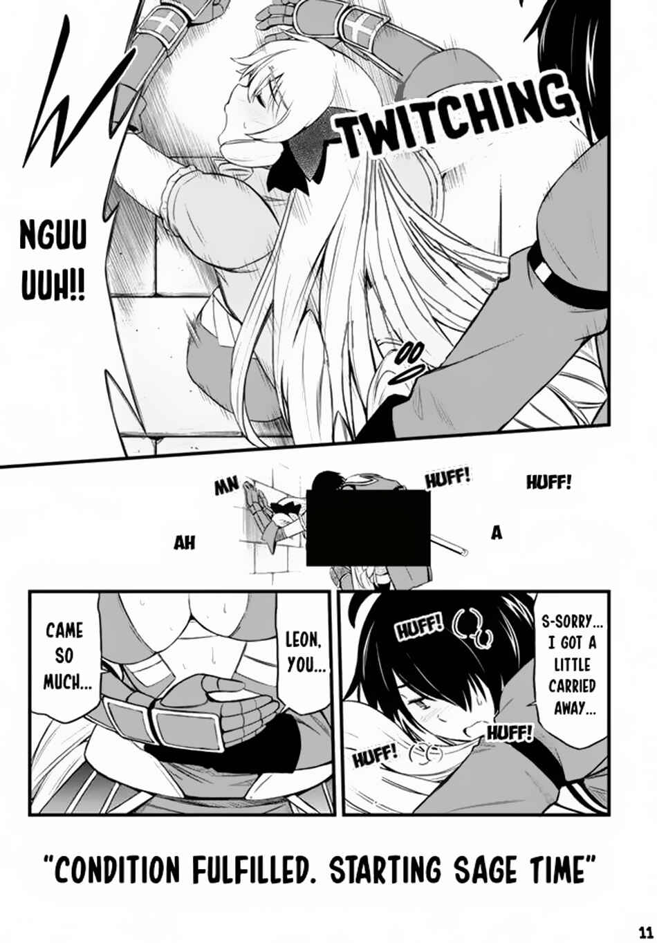 Page 12 Chapter 20 Hazure Aka Madoushi wa Kenja Time ni Musou Suru