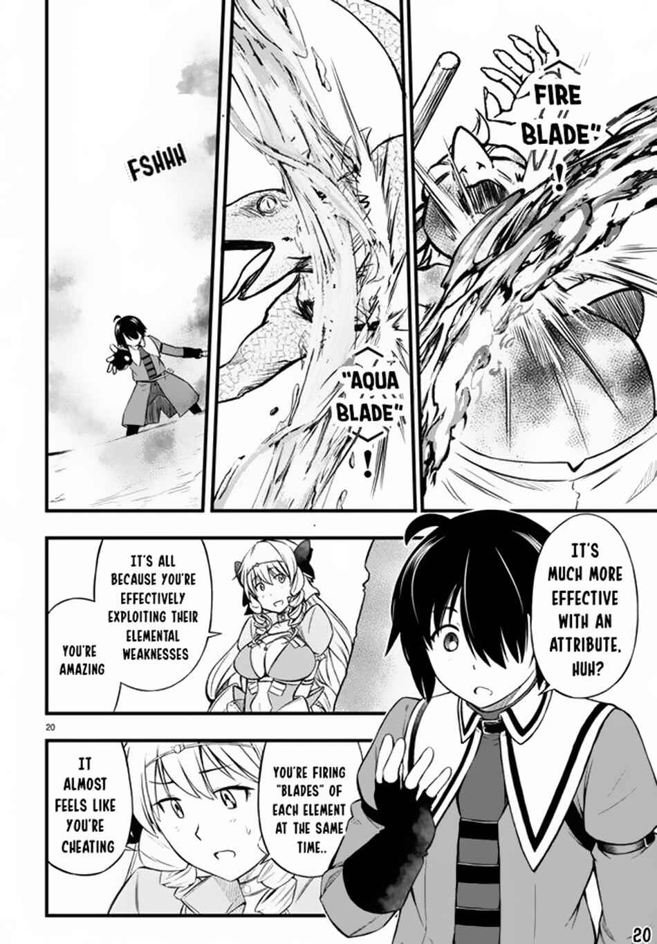 Page 21 Chapter 20 Hazure Aka Madoushi wa Kenja Time ni Musou Suru