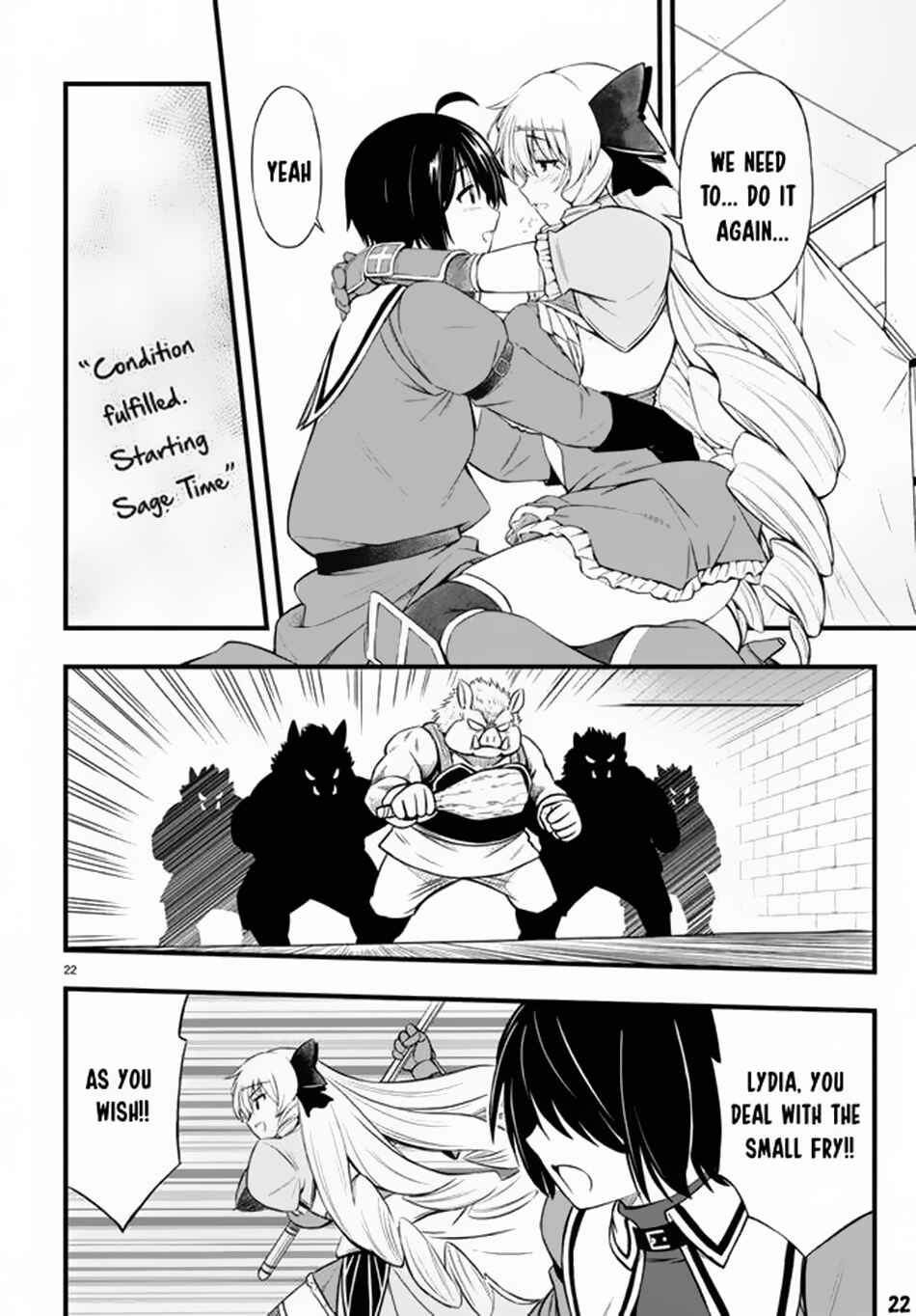 Page 23 Chapter 20 Hazure Aka Madoushi wa Kenja Time ni Musou Suru