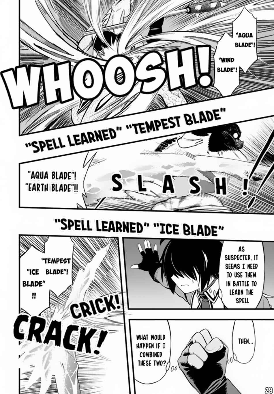Page 29 Chapter 20 Hazure Aka Madoushi wa Kenja Time ni Musou Suru