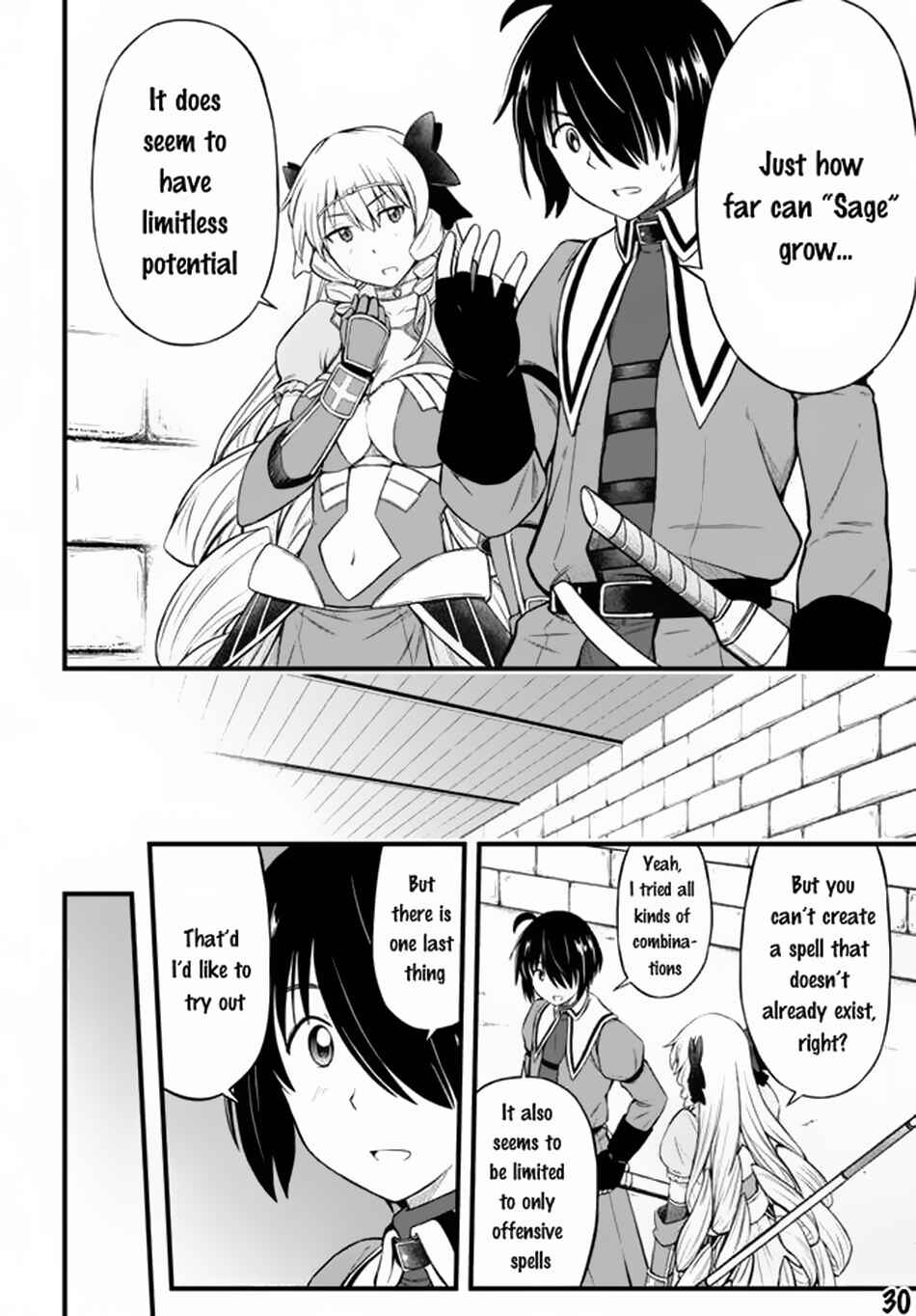 Page 30 Chapter 20 Hazure Aka Madoushi wa Kenja Time ni Musou Suru