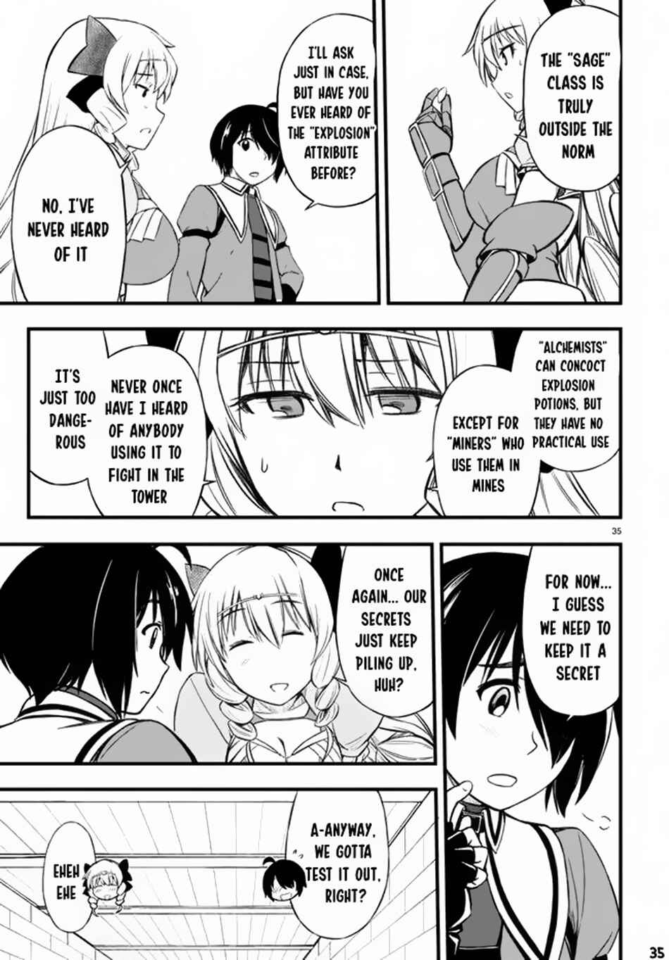Page 35 Chapter 20 Hazure Aka Madoushi wa Kenja Time ni Musou Suru