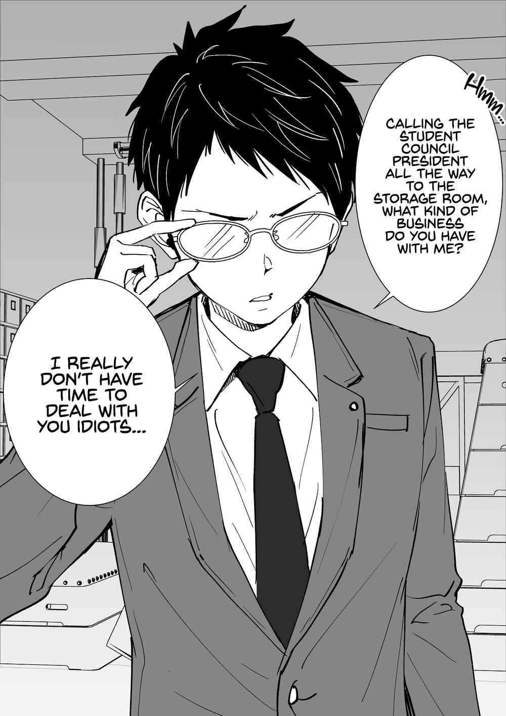 Page 1 Chapter 1 The More Attention This Post Gets, The Cuter He Becomes