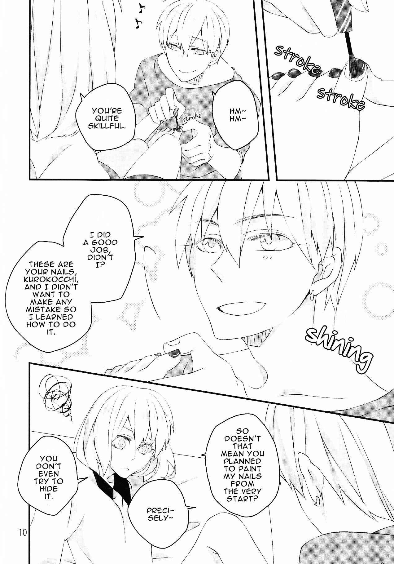 Page 10 Chapter Unknown_0304 Kuroko no Basket - Pedicure Time (Doujinshi)