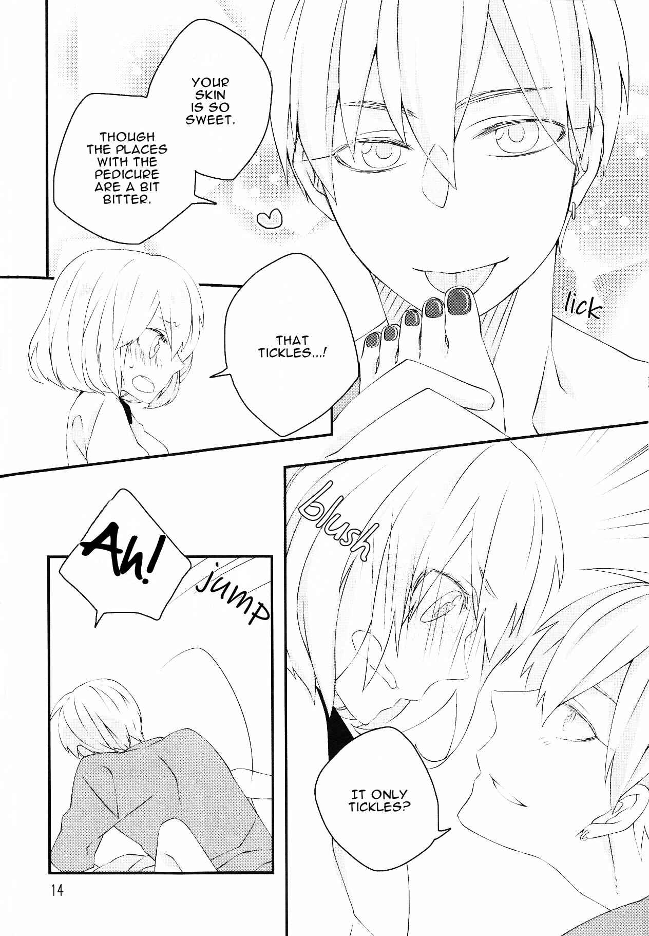 Page 14 Chapter Unknown_0304 Kuroko no Basket - Pedicure Time (Doujinshi)