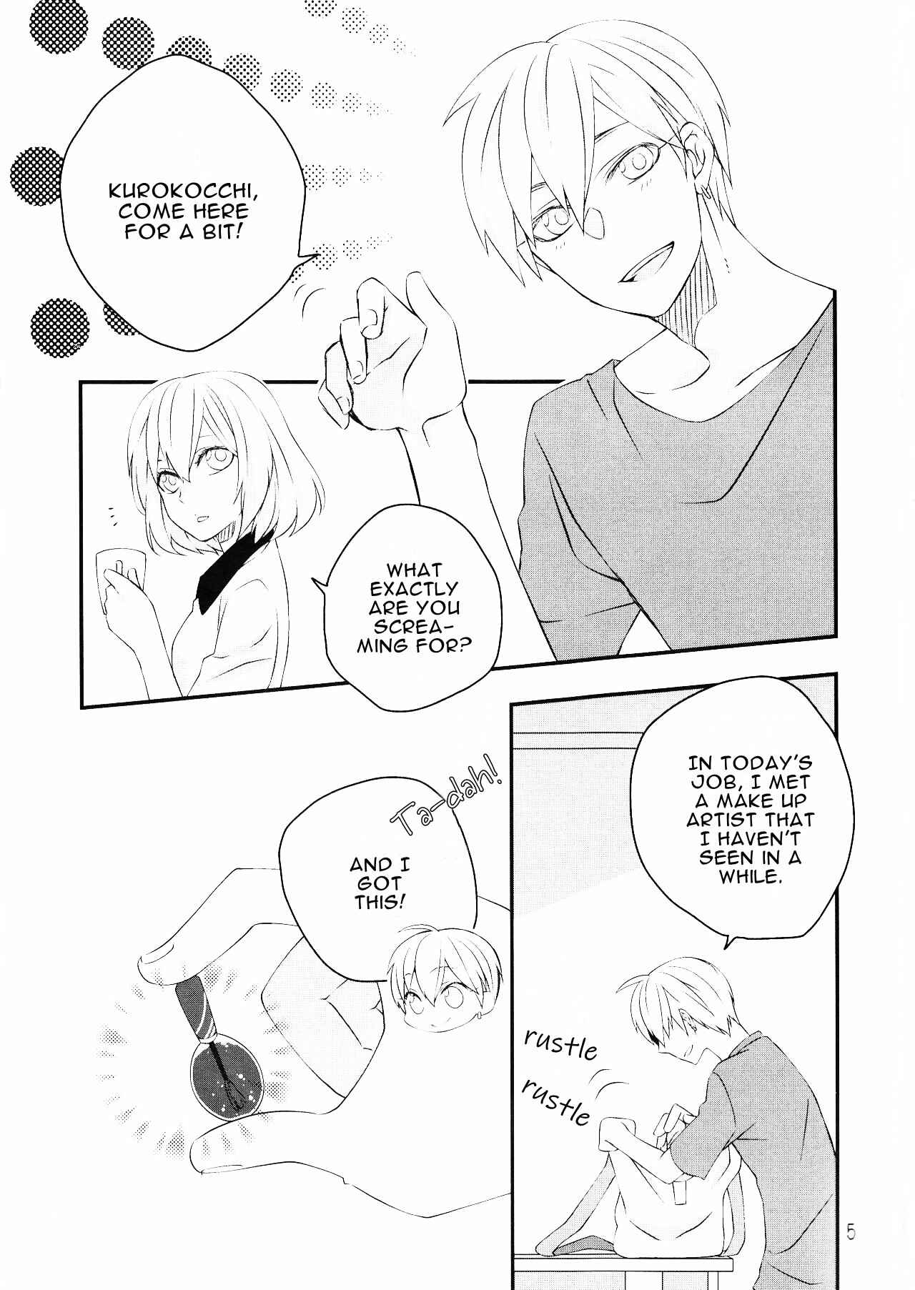 Page 5 Chapter Unknown_0304 Kuroko no Basket - Pedicure Time (Doujinshi)
