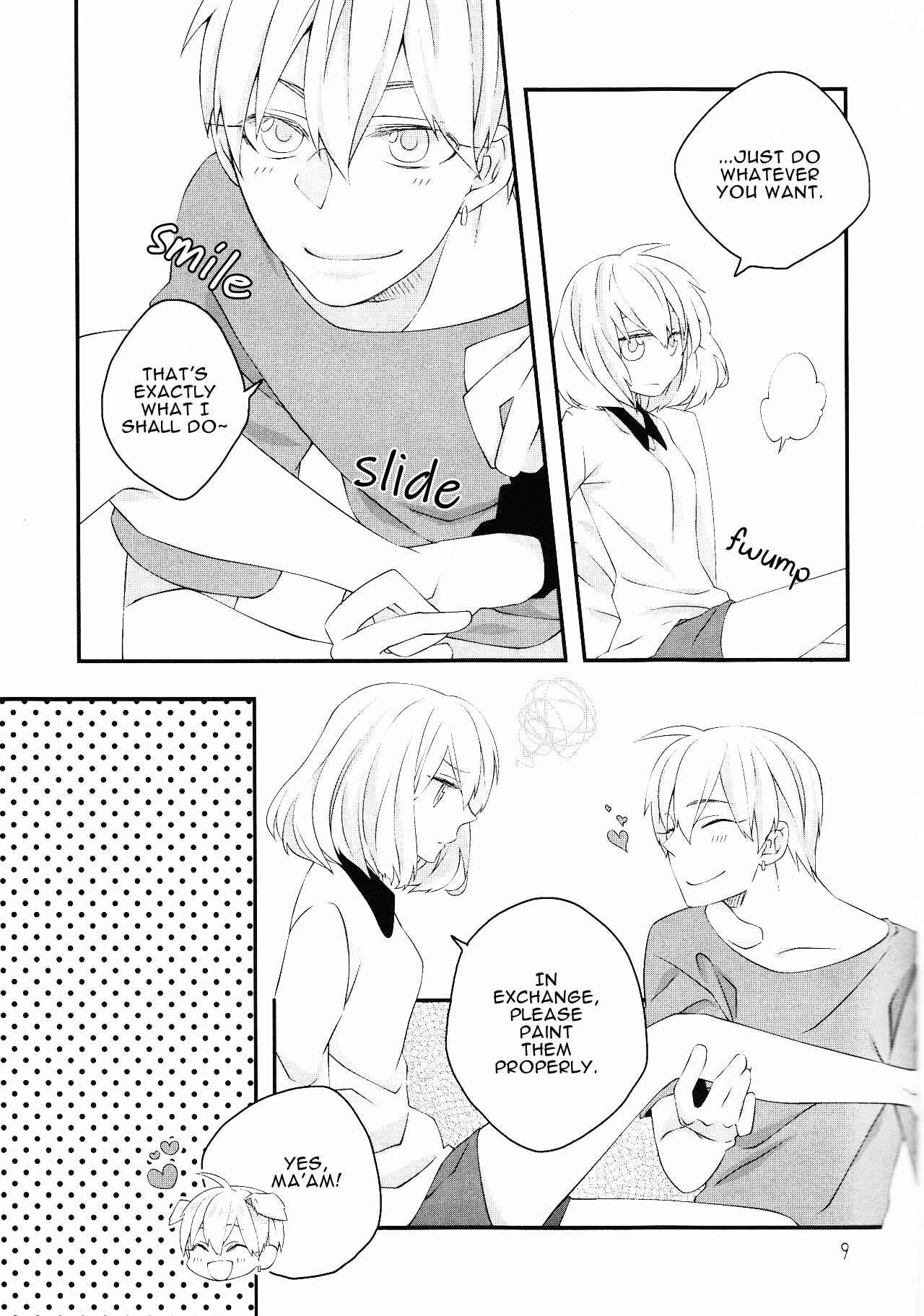 Page 9 Chapter Unknown_0304 Kuroko no Basket - Pedicure Time (Doujinshi)