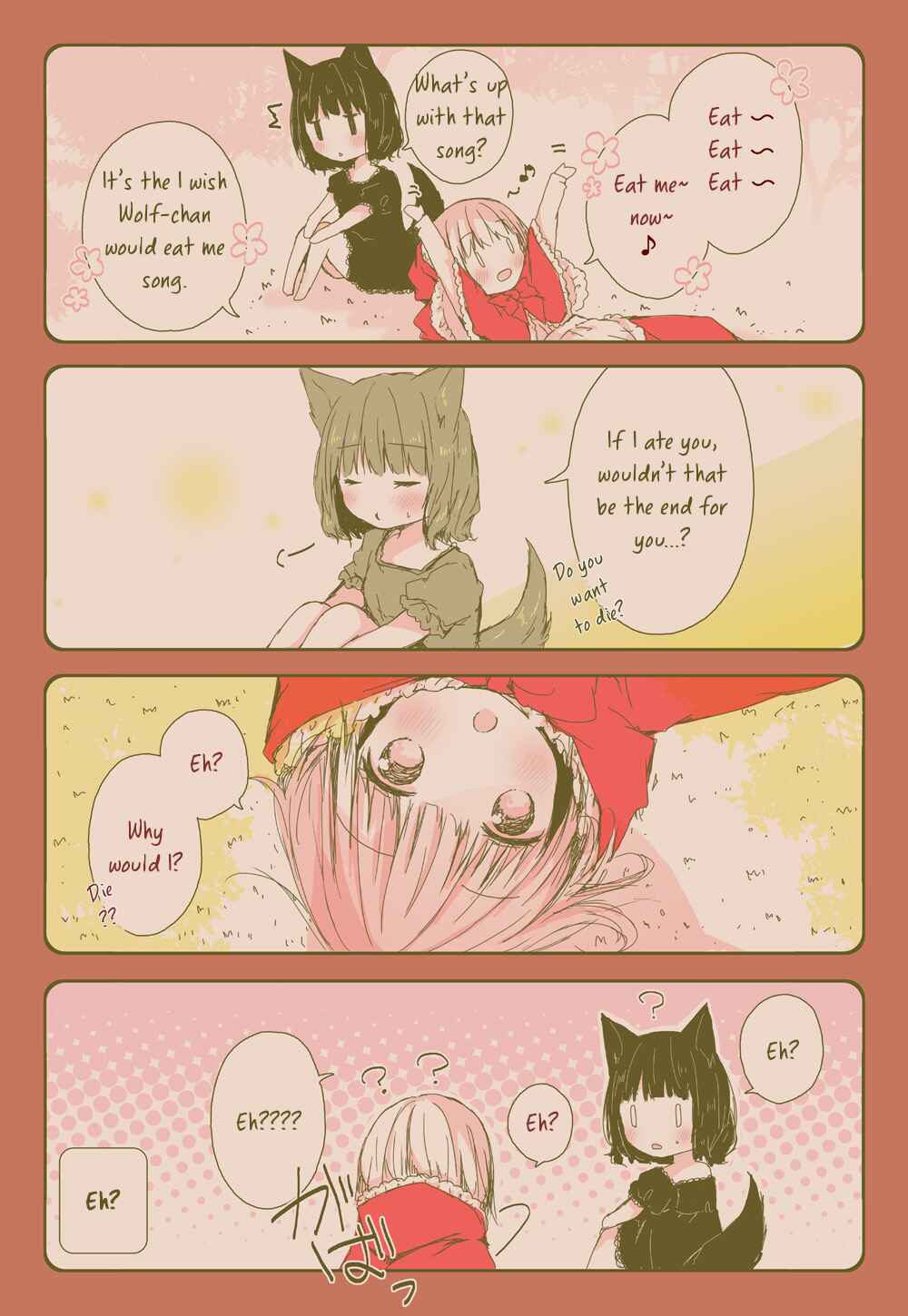 Page 7 Chapter 1 Daring Little Red Riding Hood and Herbivorous Wolf-chan