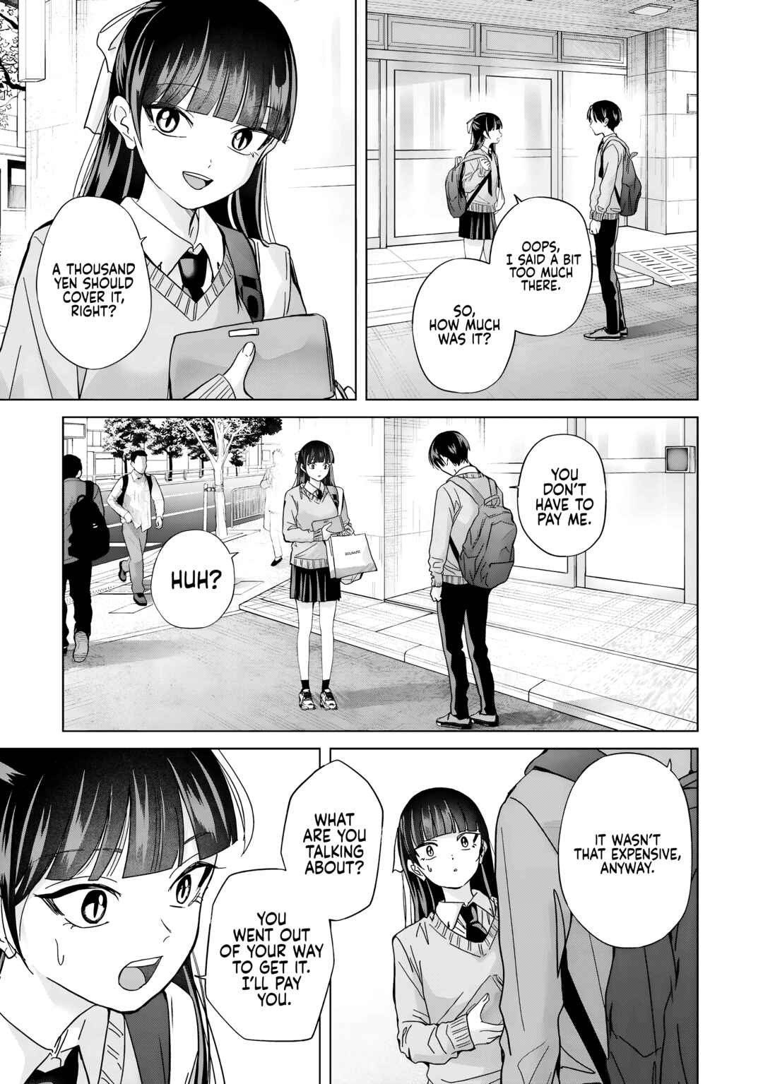 Page 19 Chapter 36 Kusunoki-san wa Koukou Debut ni Shippai Shite Iru