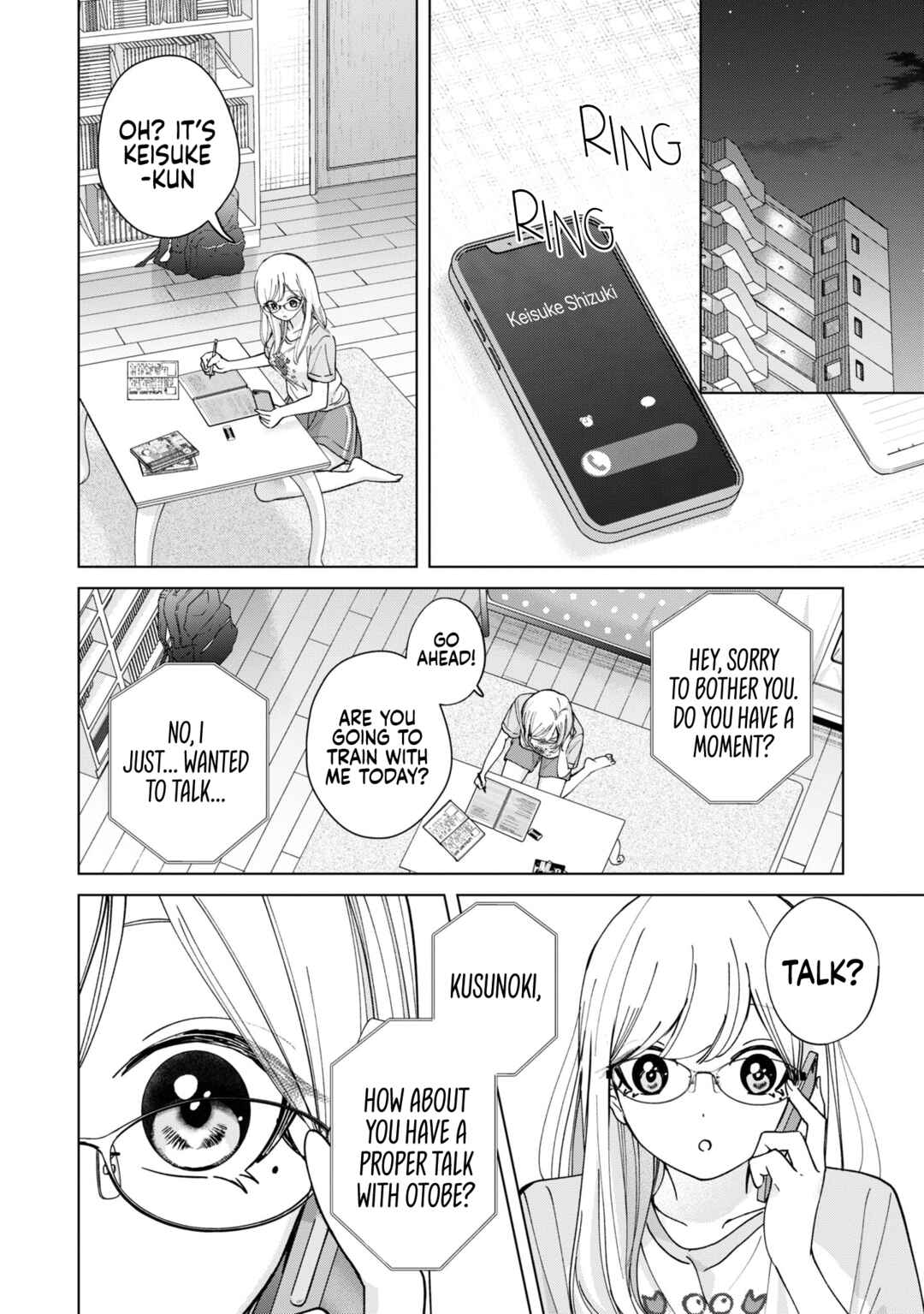 Page 12 Chapter 19 Kusunoki-san wa Koukou Debut ni Shippai Shite Iru