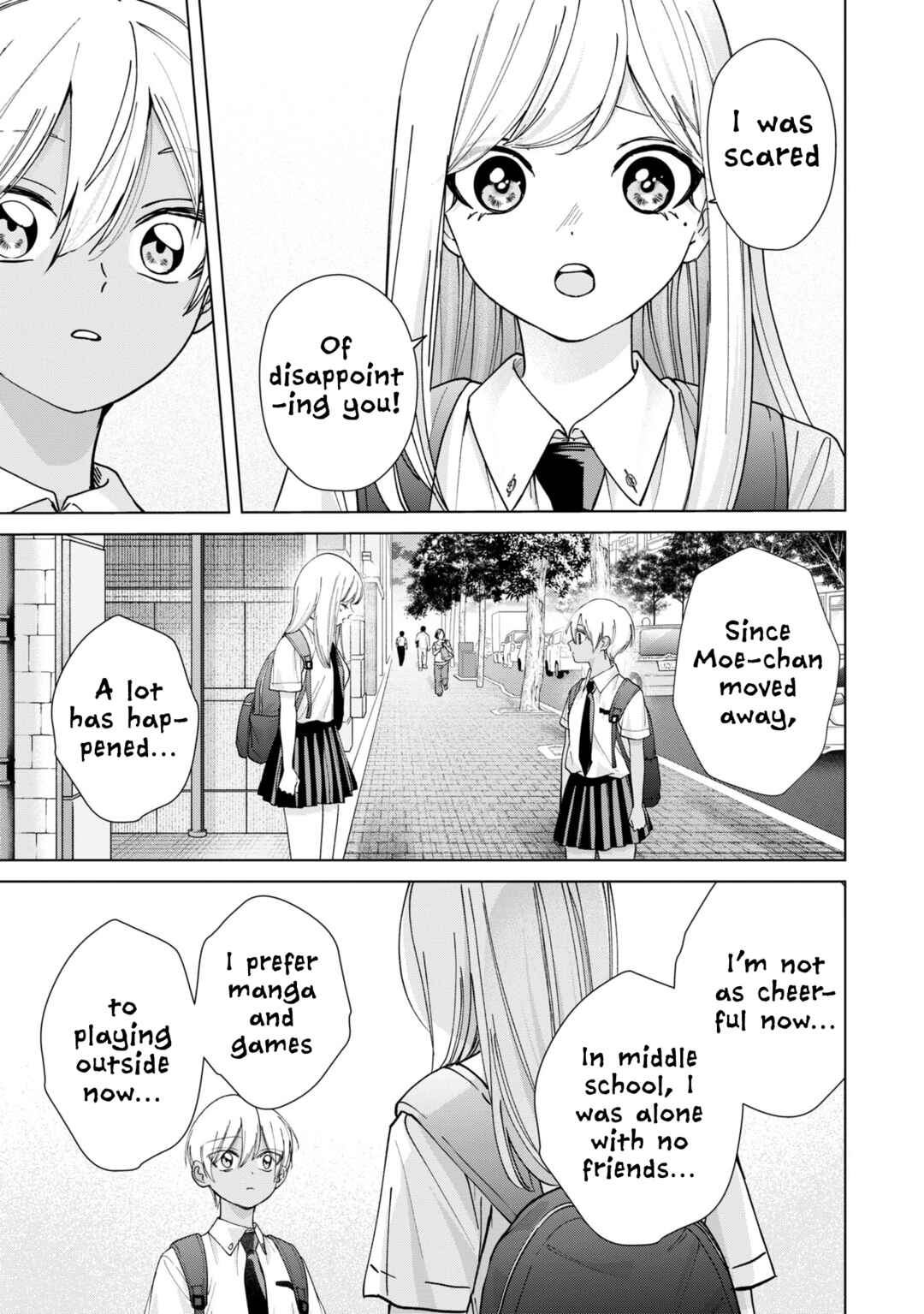 Page 21 Chapter 19 Kusunoki-san wa Koukou Debut ni Shippai Shite Iru