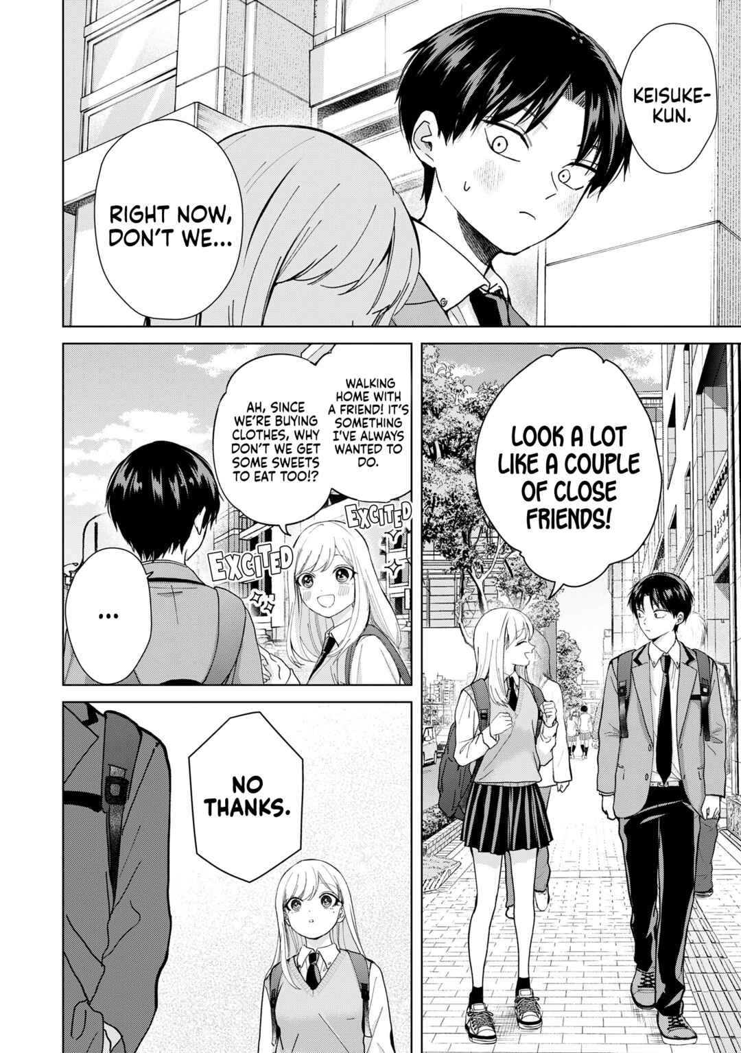 Page 4 Chapter 10 Kusunoki-san wa Koukou Debut ni Shippai Shite Iru