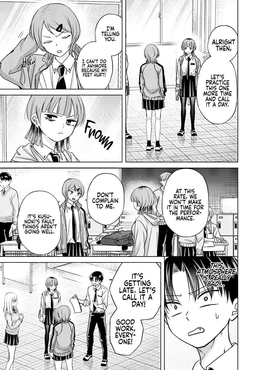 Page 9 Chapter 34 Kusunoki-san wa Koukou Debut ni Shippai Shite Iru