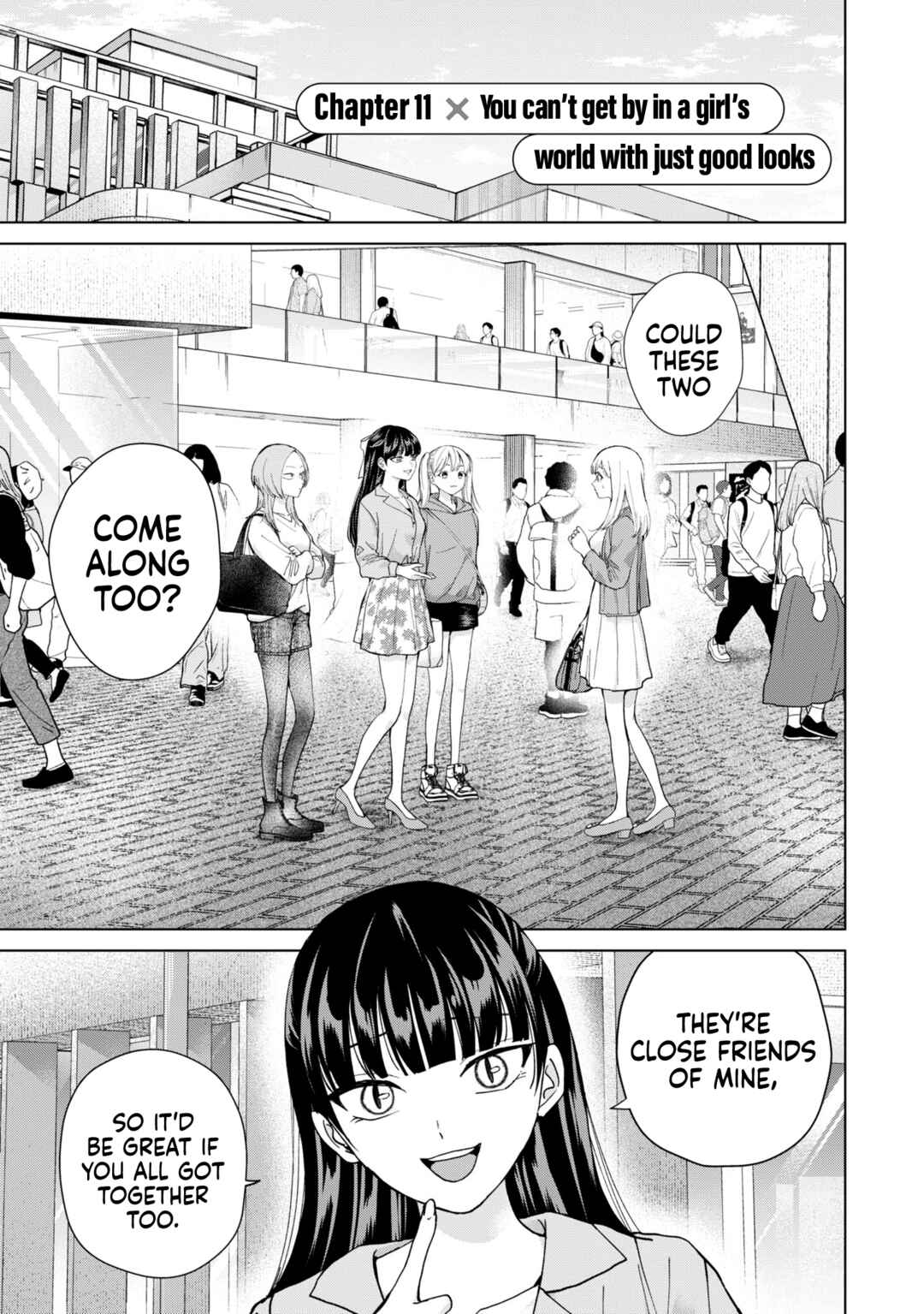 Page 1 Chapter 11 Kusunoki-san wa Koukou Debut ni Shippai Shite Iru