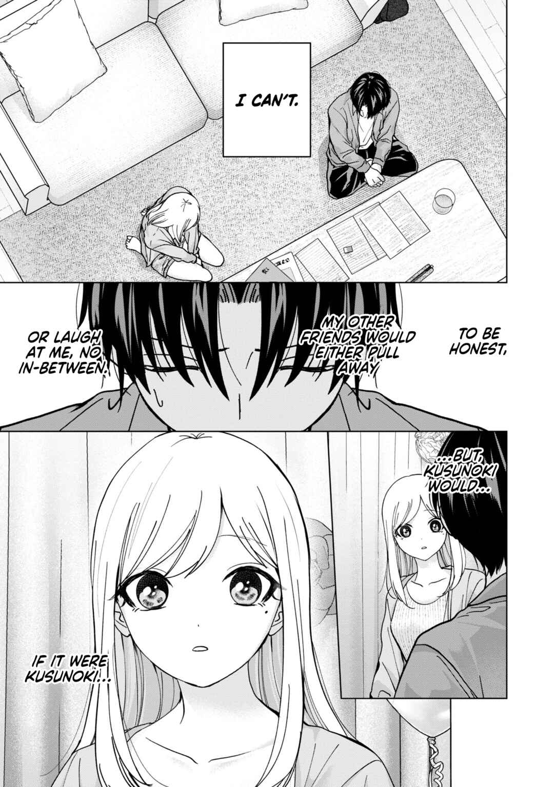 Page 12 Chapter 15 Kusunoki-san wa Koukou Debut ni Shippai Shite Iru