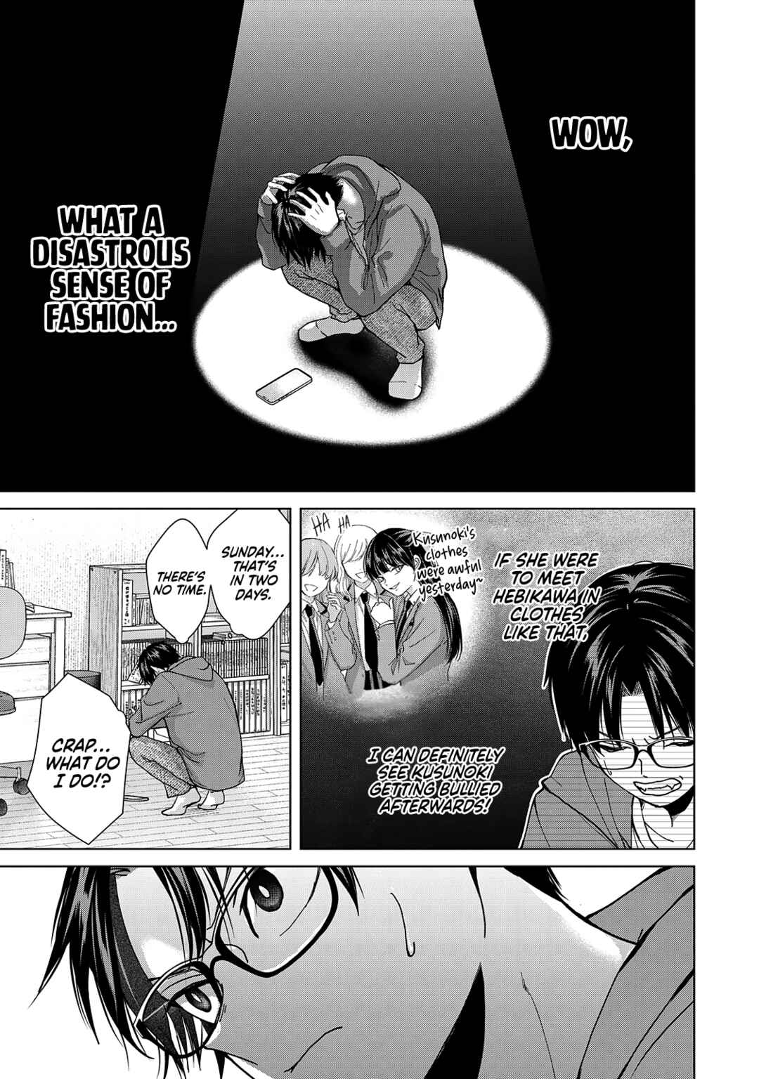 Page 19 Chapter 9 Kusunoki-san wa Koukou Debut ni Shippai Shite Iru