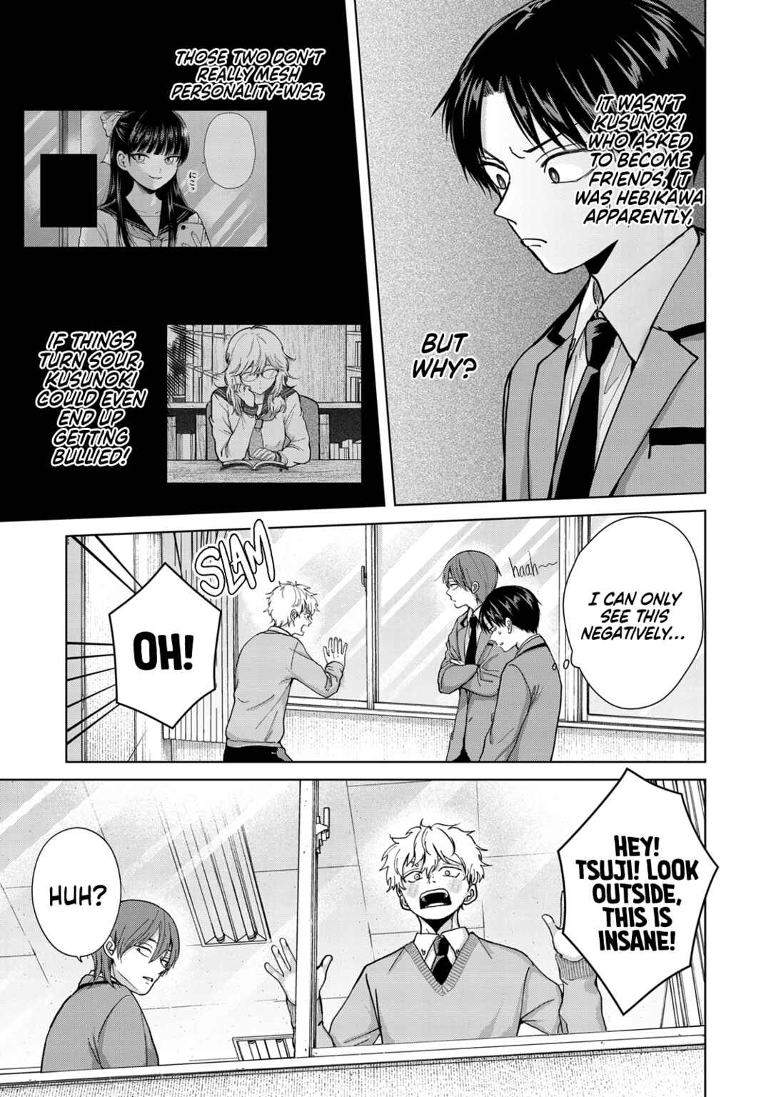 Page 3 Chapter 9 Kusunoki-san wa Koukou Debut ni Shippai Shite Iru