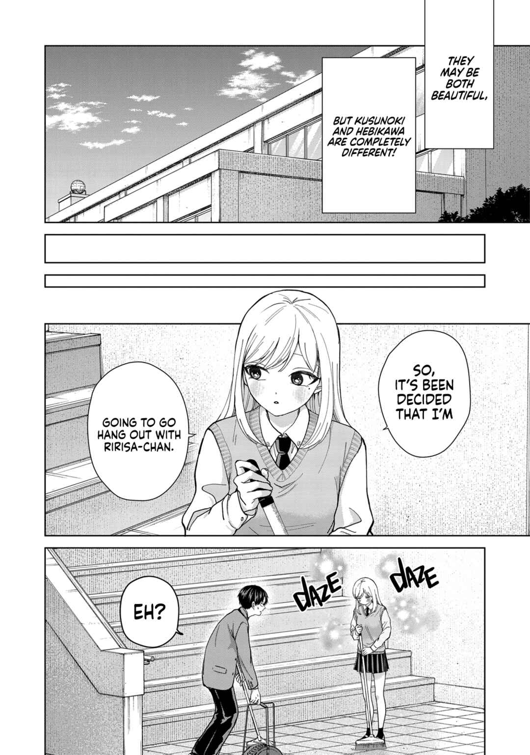 Page 6 Chapter 9 Kusunoki-san wa Koukou Debut ni Shippai Shite Iru