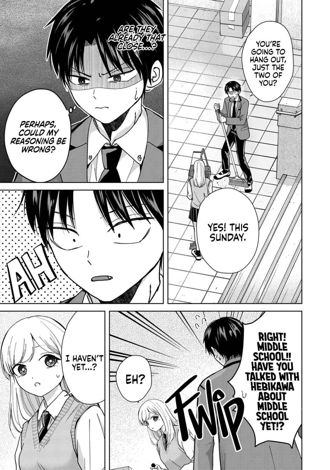 Page 7 Chapter 9 Kusunoki-san wa Koukou Debut ni Shippai Shite Iru