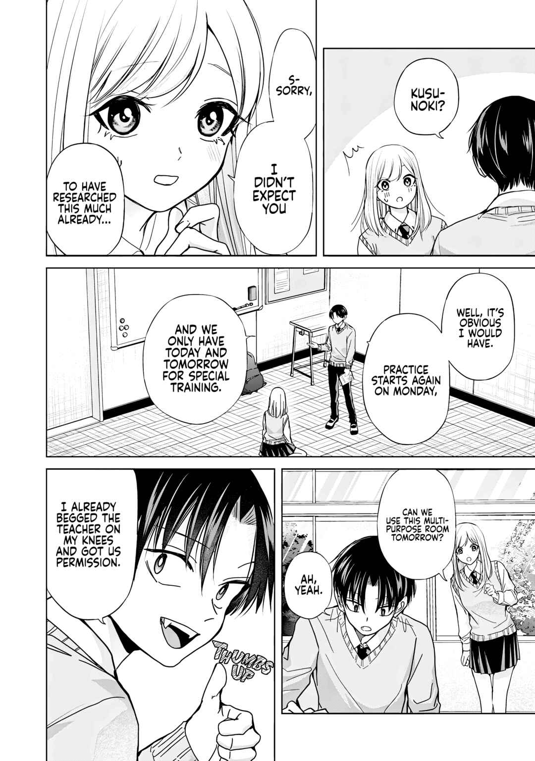 Page 2 Chapter 35 Kusunoki-san wa Koukou Debut ni Shippai Shite Iru