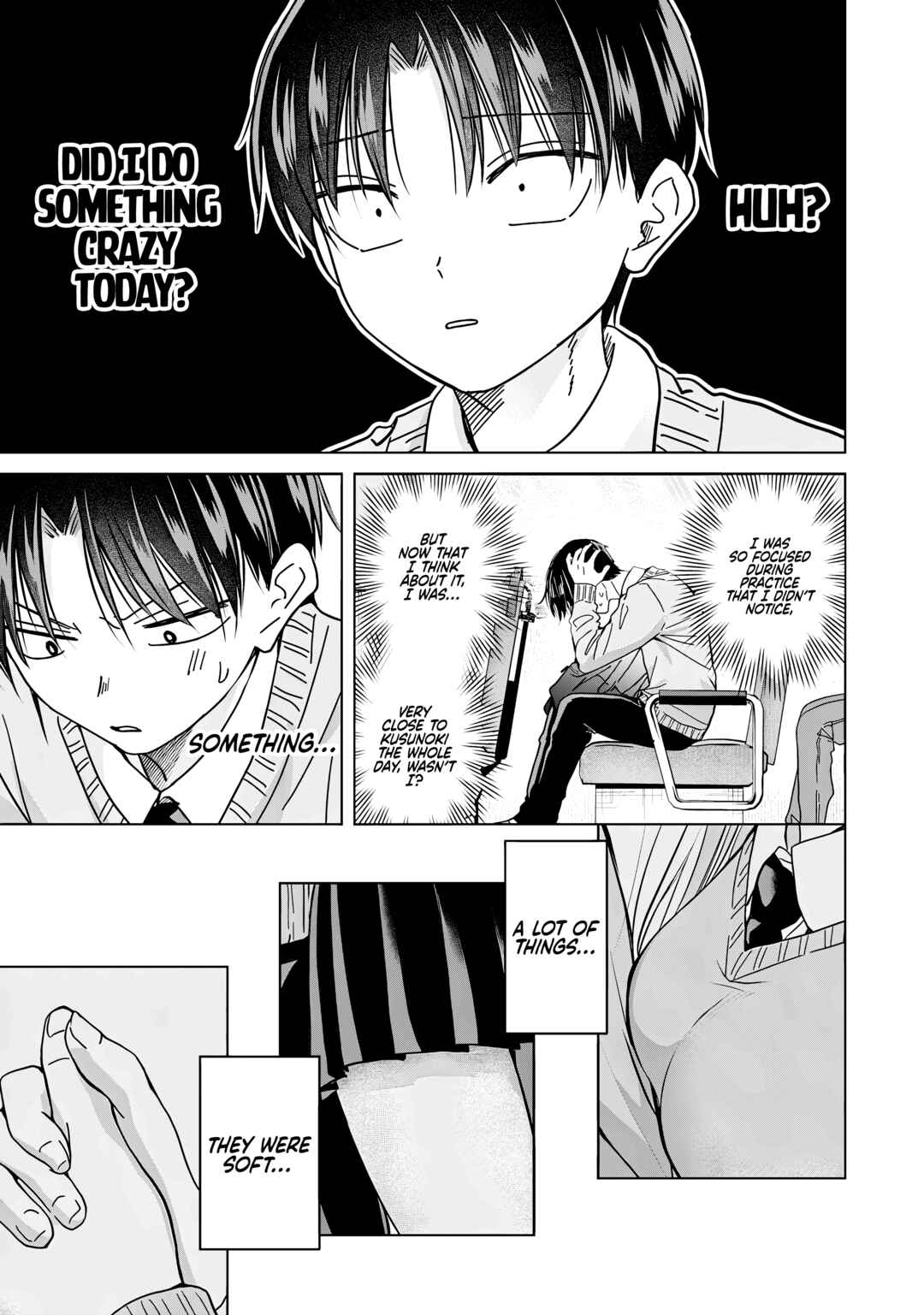 Page 21 Chapter 35 Kusunoki-san wa Koukou Debut ni Shippai Shite Iru