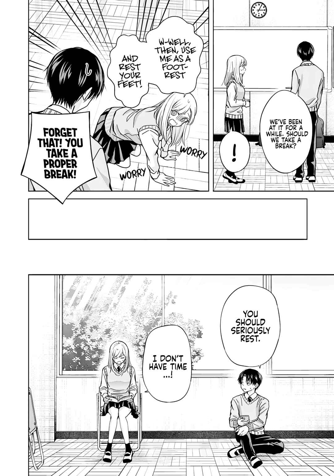 Page 6 Chapter 35 Kusunoki-san wa Koukou Debut ni Shippai Shite Iru