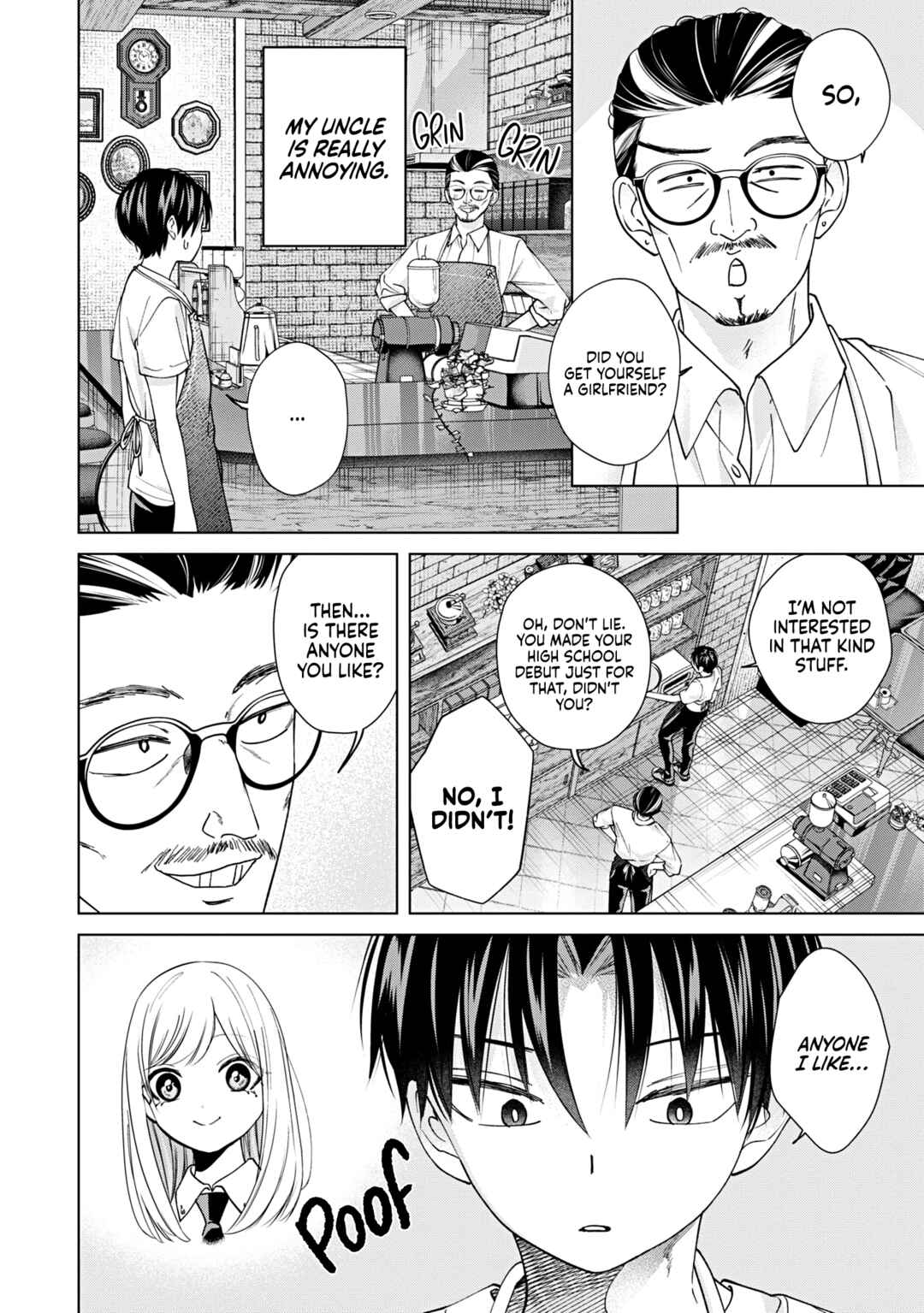 Page 4 Chapter 21 Kusunoki-san wa Koukou Debut ni Shippai Shite Iru