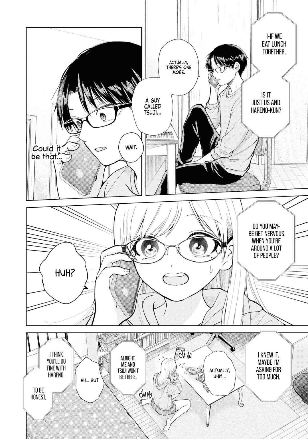 Page 14 Chapter 4 Kusunoki-san wa Koukou Debut ni Shippai Shite Iru