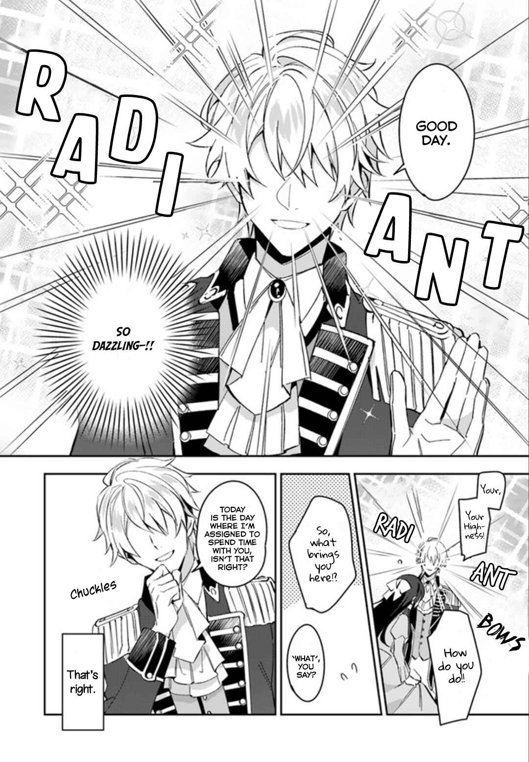 Page 4 Chapter 2.1 Dazzling Prince!