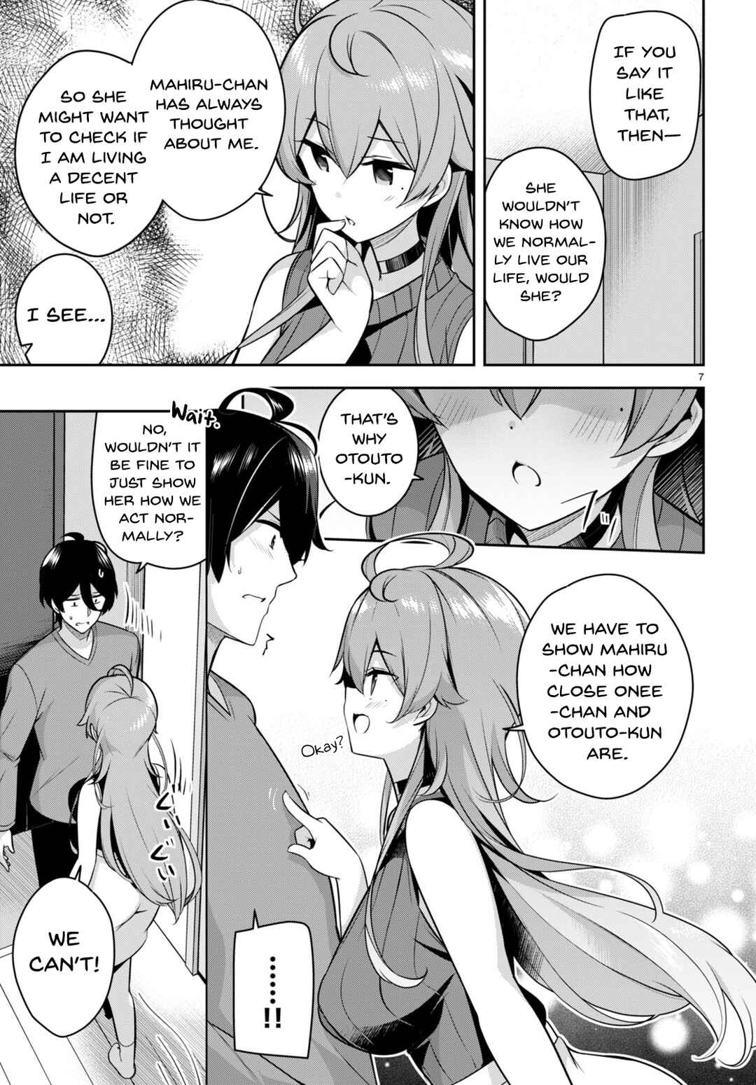 Page 8 Chapter 7 Kyuni Anega Dekimashite!