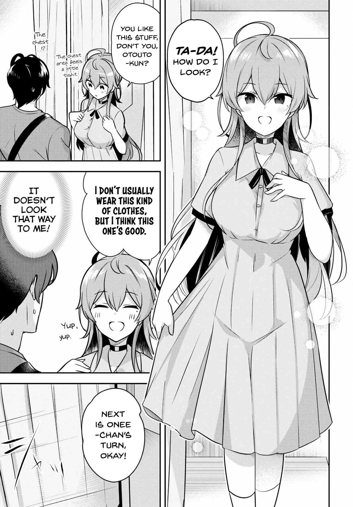 Page 12 Chapter 3 Kyuni Anega Dekimashite!