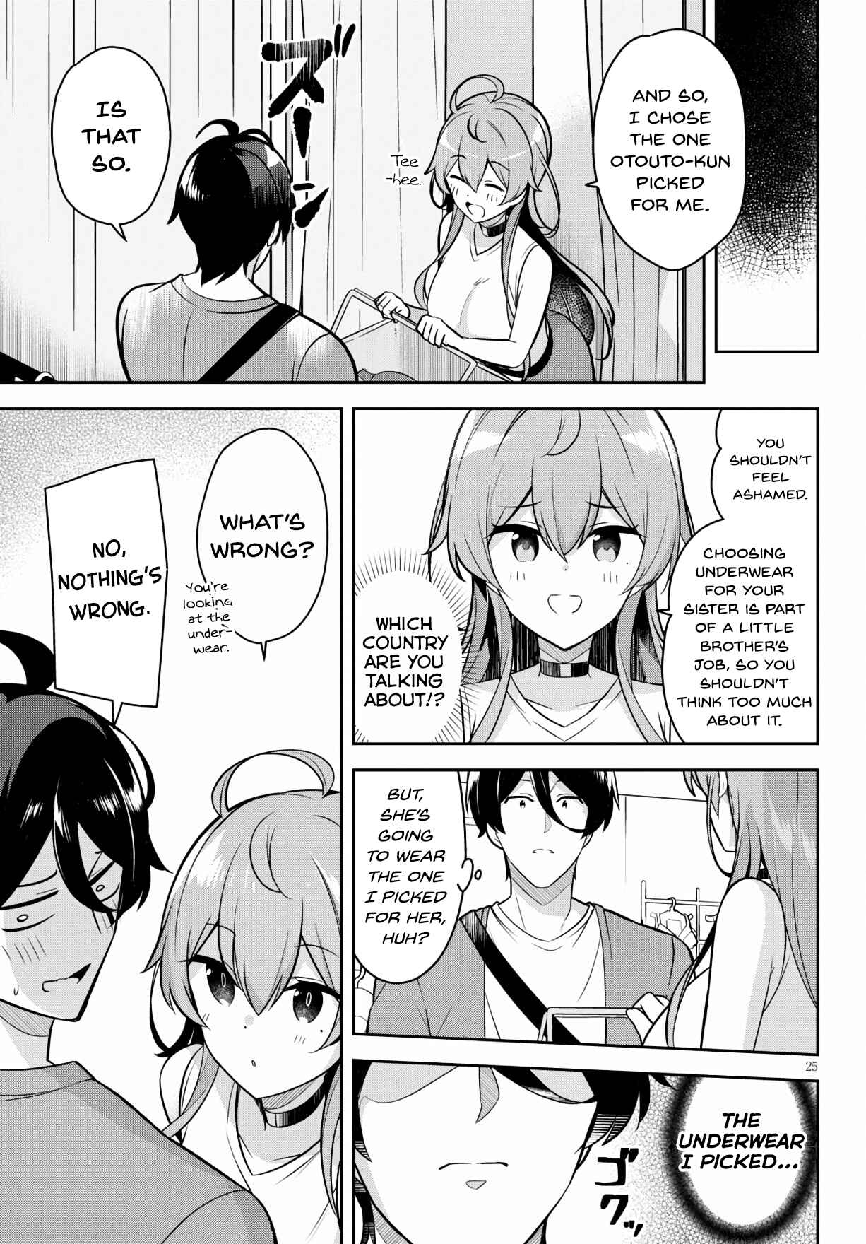 Page 26 Chapter 3 Kyuni Anega Dekimashite!