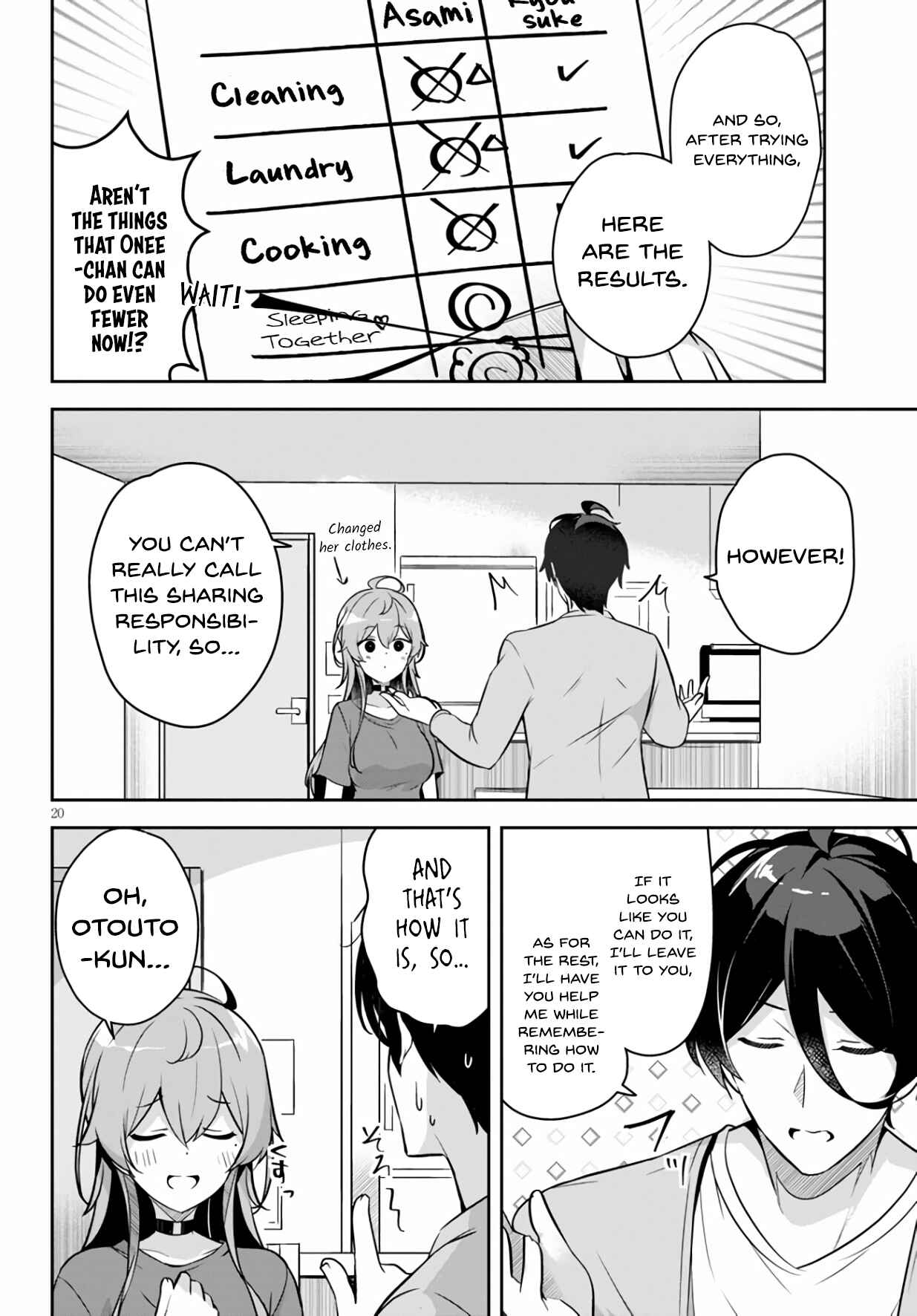 Page 21 Chapter 2 Kyuni Anega Dekimashite!