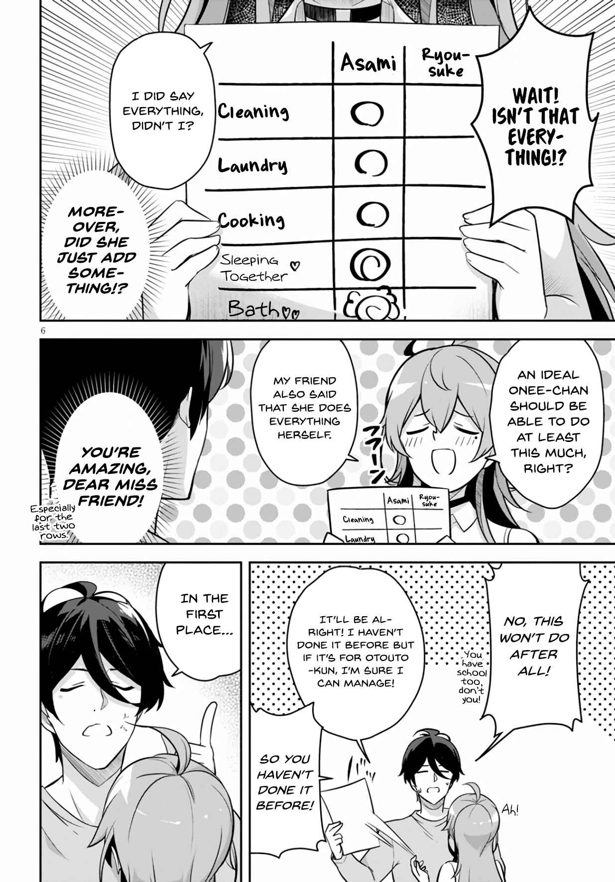 Page 7 Chapter 2 Kyuni Anega Dekimashite!