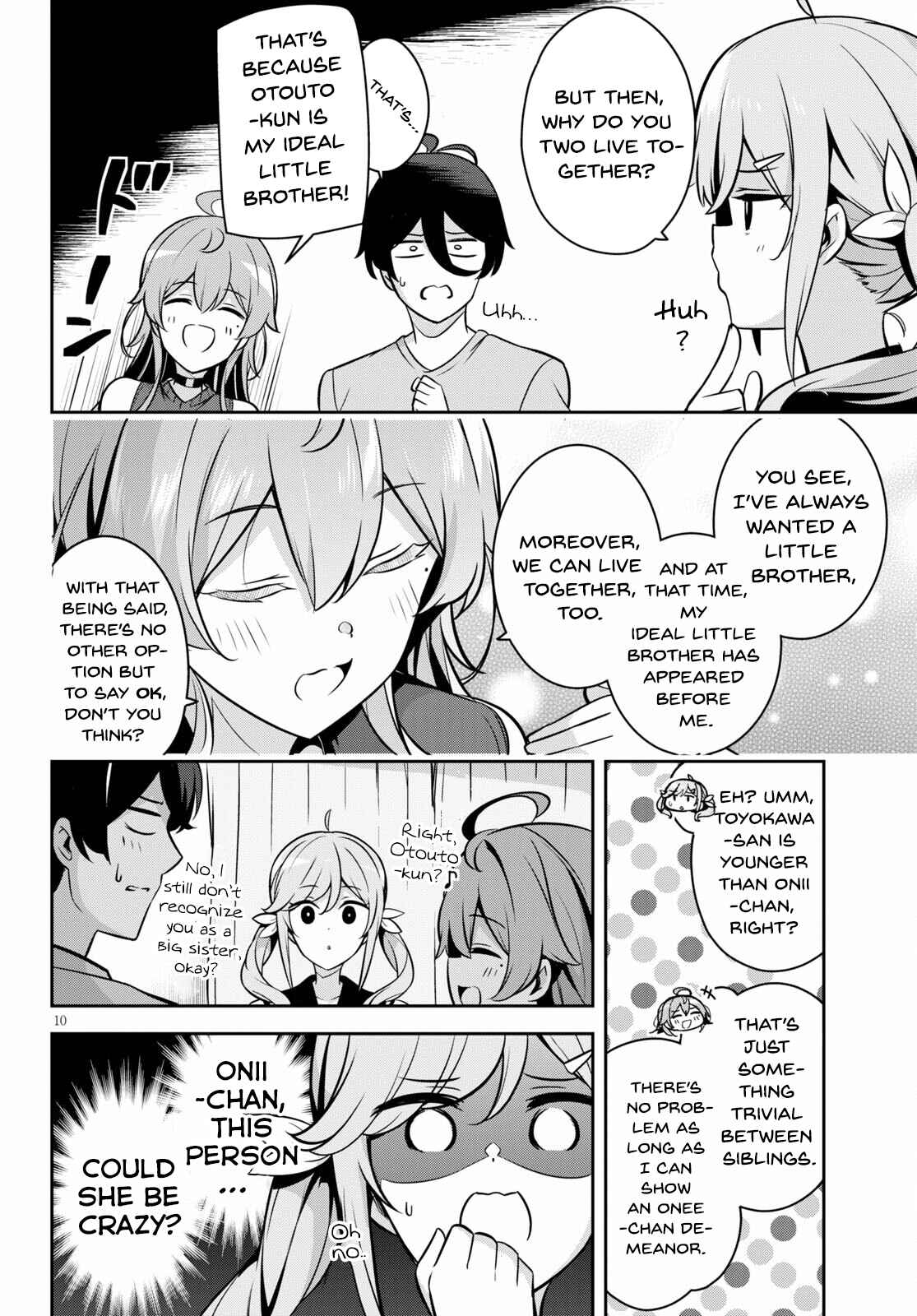 Page 11 Chapter 4 Kyuni Anega Dekimashite!