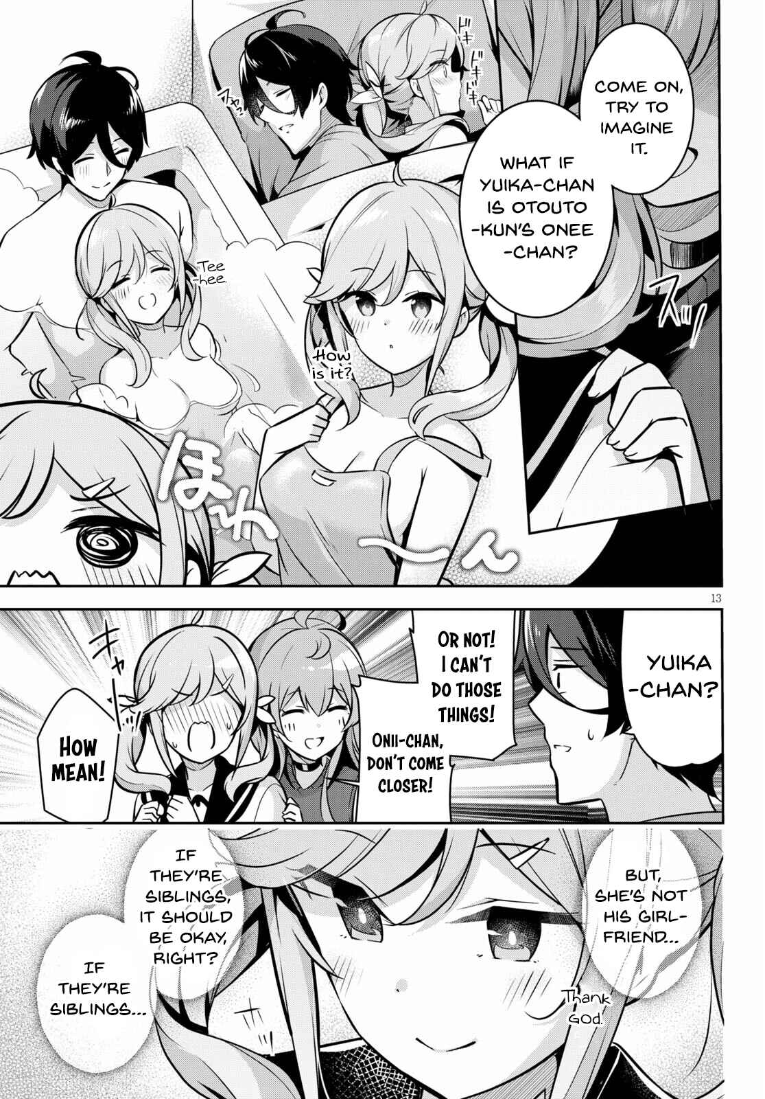 Page 14 Chapter 4 Kyuni Anega Dekimashite!