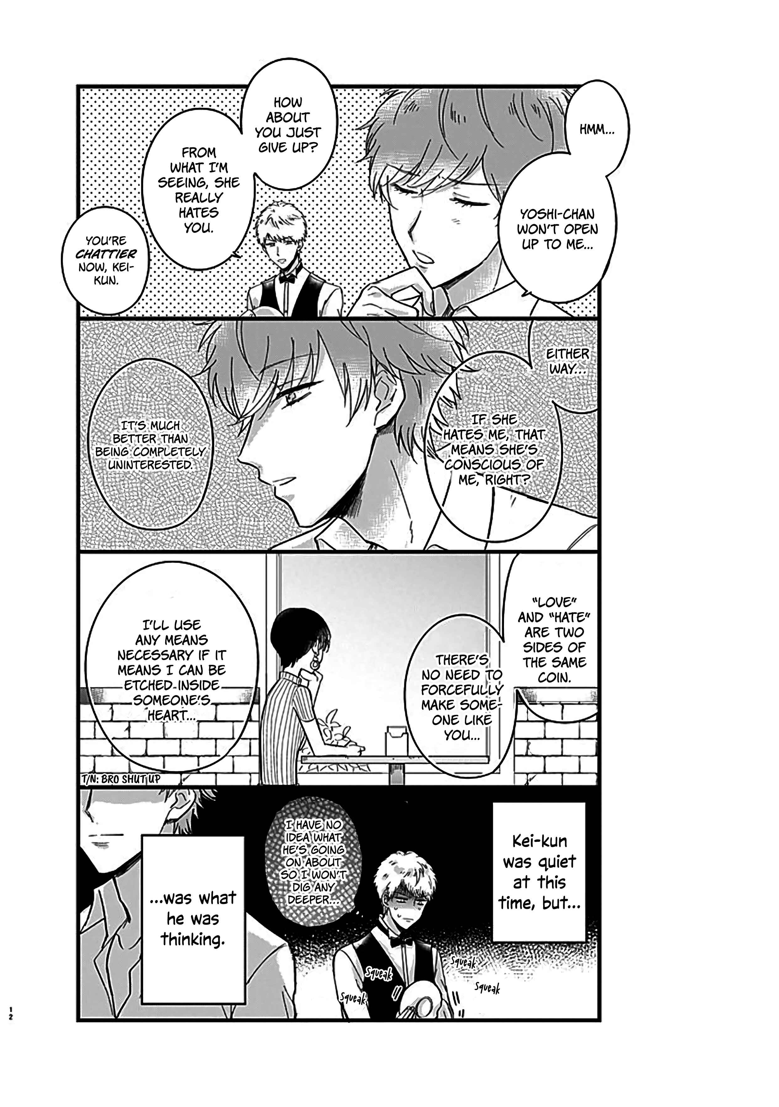 Page 12 Chapter 4 Kanojo no Oshi ga Kirai