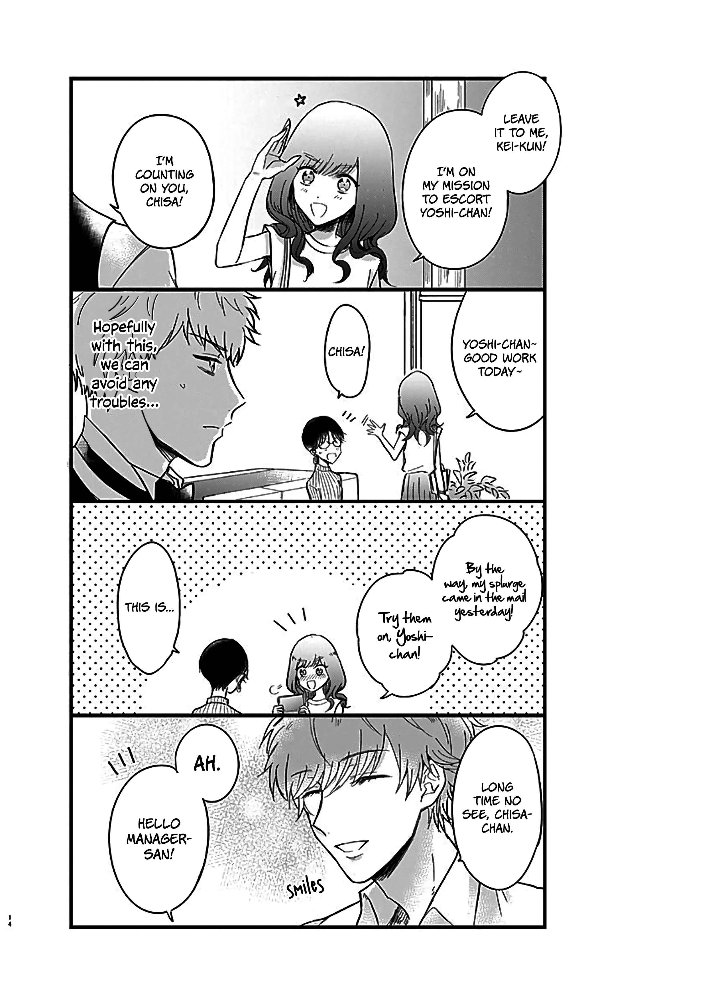 Page 14 Chapter 4 Kanojo no Oshi ga Kirai